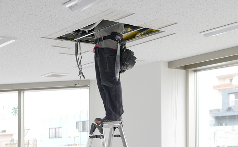 電気の工事だと分かる写真