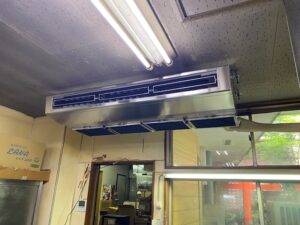 【埼玉県飯能市】三菱電機 厨房用エアコン　PCZ-ZRMP140H6 の施行事例