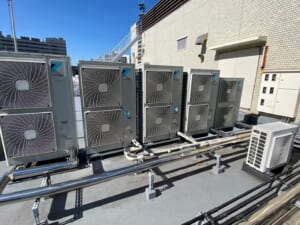 【東京都渋谷区恵比寿】ビルマル更新工事｜ダイキン 室内機 FXYFP80NB・室外機 RXTP280DC の施工事例