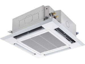 【神奈川県横浜市都筑区】三菱電機 PLZX-ERMP160H6 事務所内の天井カセット形4方向ツインエアコン更新工事｜ の施工事例